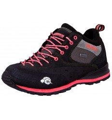 Pantofi impermeabili pentru drumetii de dama, Guggen Mountain, negru/roz, marime 40 ID834